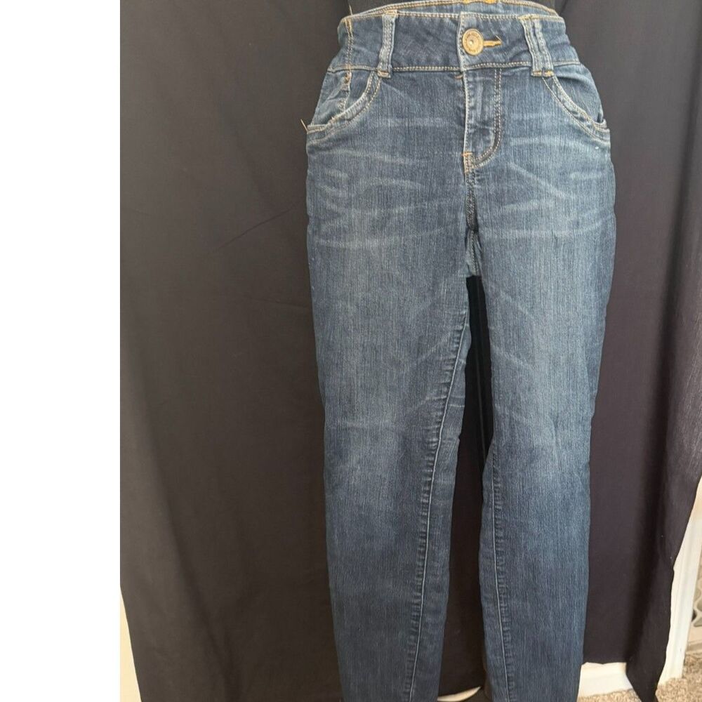 #351 - Jolt Womens 9 Dark Denim Skinny Jeans Slim Fit